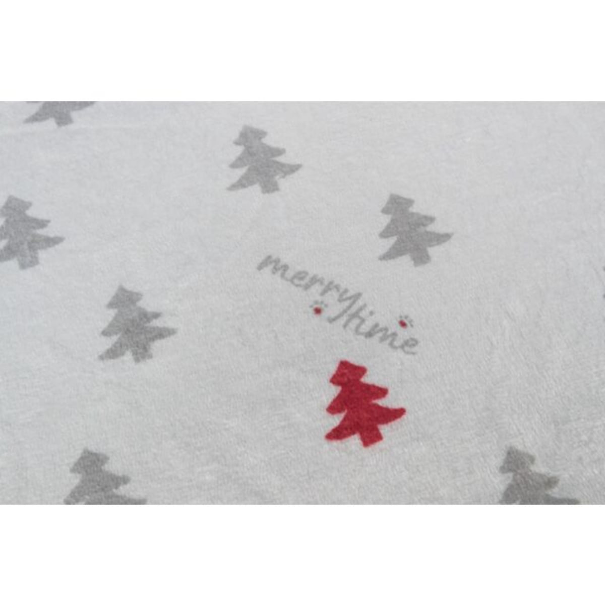 TRIXIE Christmas Nivia, saltea dreptunghiulară câini, XS-M, poliester, antiderapant, alb, 90 x 28 cm - poza 5