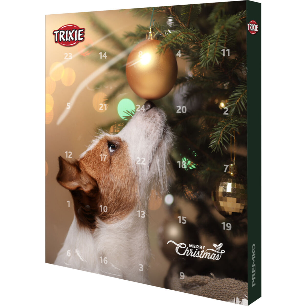 TRIXIE Christmas Premio Advent Calendar, XS-XL, cutie recompense câini, 390g - poza 2