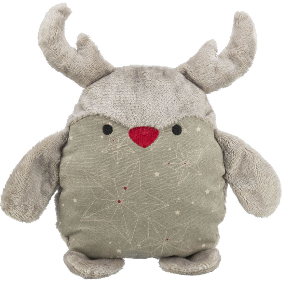TRIXIE Christmas Ren, jucărie de pluș câini XS-XL, activități fizice, textil, bej, 30cm - poza 2