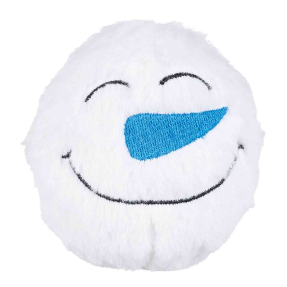 TRIXIE Christmas Xmas bulgăre de zăpadă, diverse modele, jucărie de pluș câini, XS-XL, pluș, cu sunet, activități fizice, alb, ⌀10 cm - poza 2