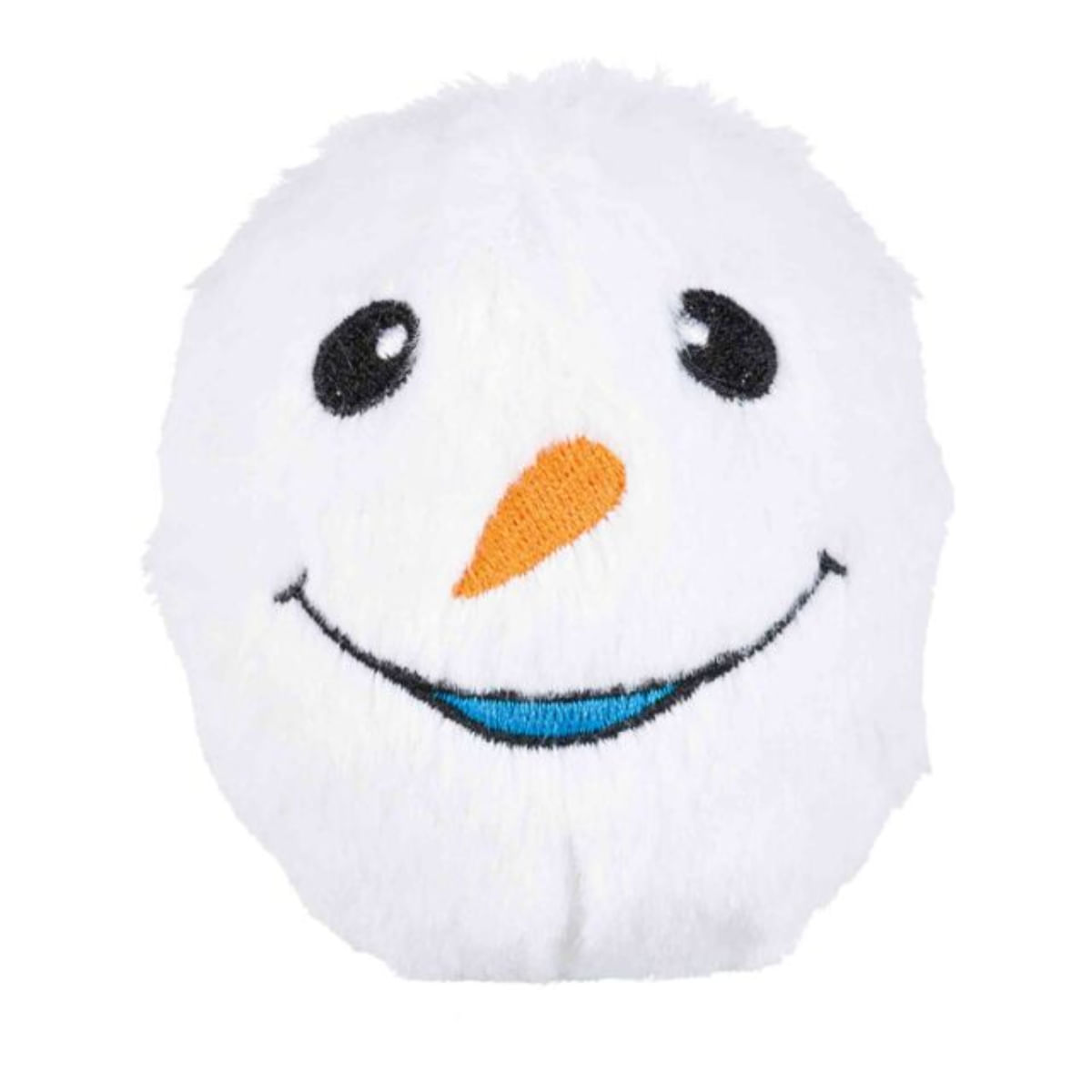 TRIXIE Christmas Xmas bulgăre de zăpadă, diverse modele, jucărie de pluș câini, XS-XL, pluș, cu sunet, activități fizice, alb, ⌀10 cm - poza 3