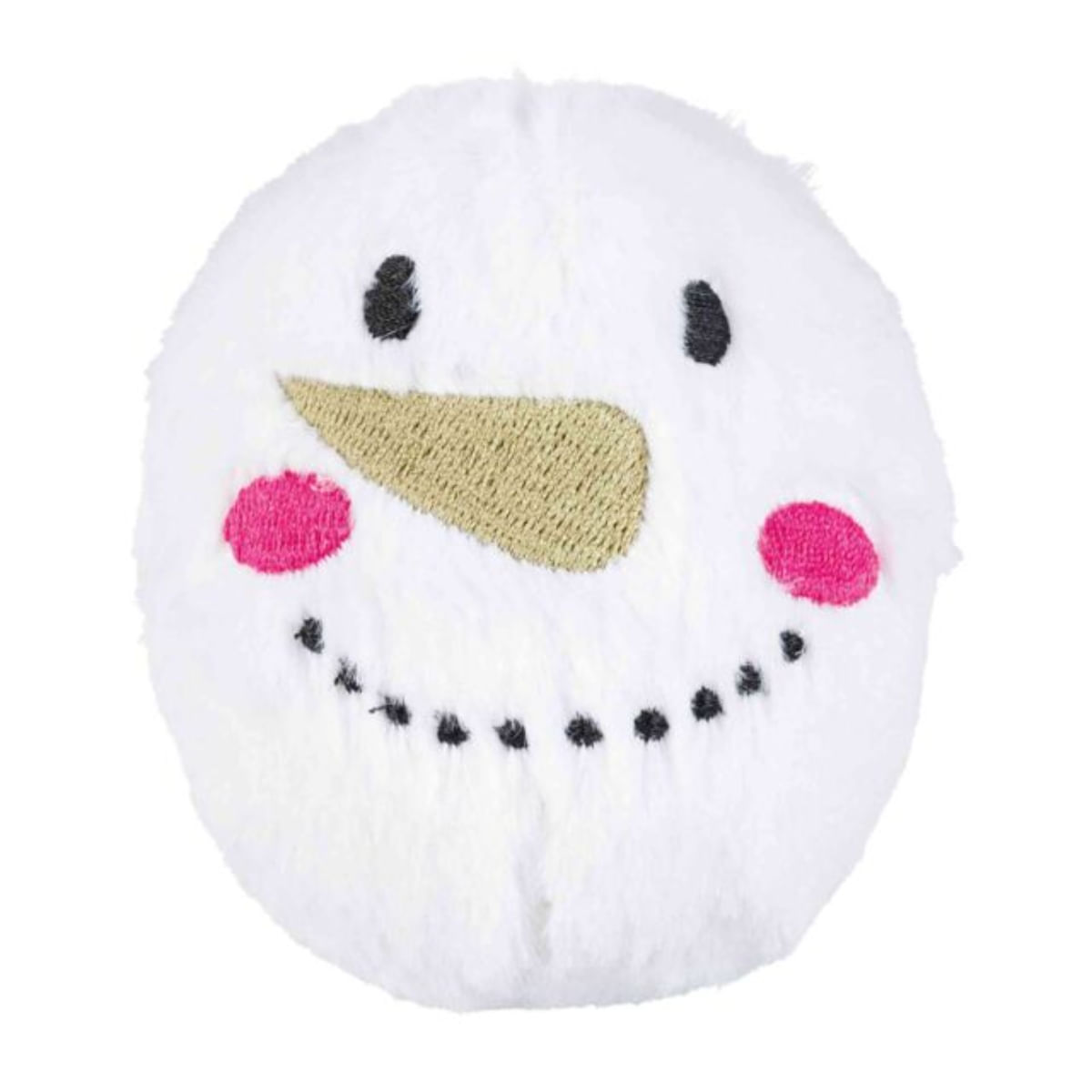 TRIXIE Christmas Xmas bulgăre de zăpadă, diverse modele, jucărie de pluș câini, XS-XL, pluș, cu sunet, activități fizice, alb, ⌀10 cm - poza 4