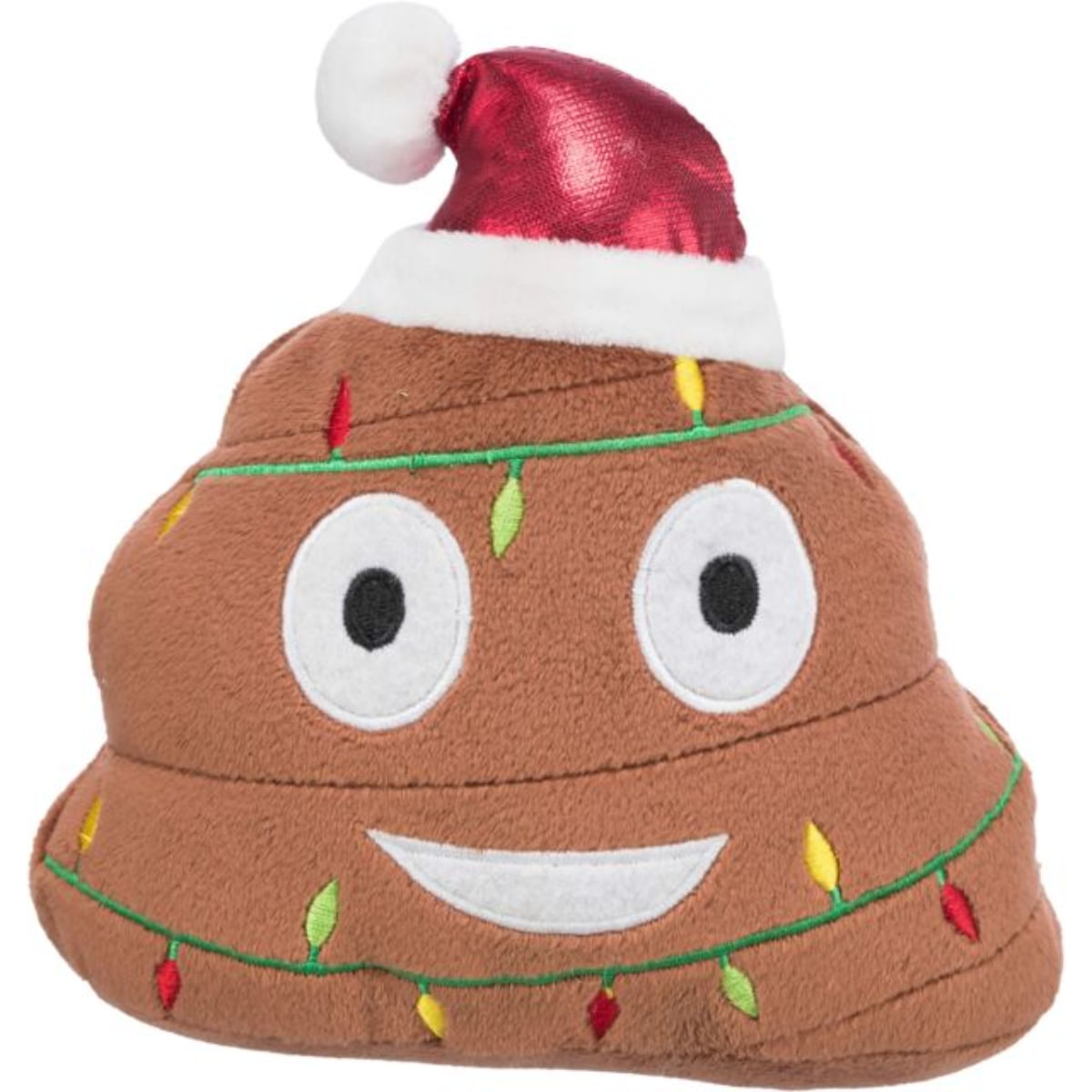 TRIXIE Christmas Xmas Emoticon, jucărie de pluș câini, XS-XL, poliester, cu sunet, activități fizice, maro, 17 cm - poza 2