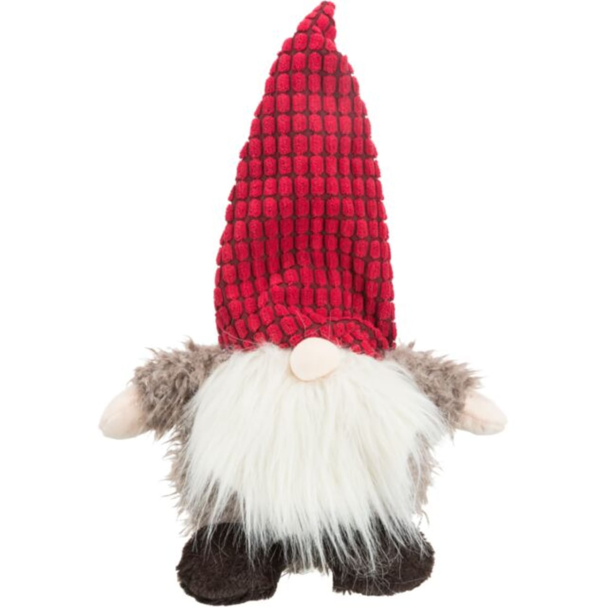 TRIXIE Christmas Xmas Gnom, jucărie de pluș câini, S-XL, pluș, cu sunet, activități fizice, diverse culori, 33 cm - poza 2