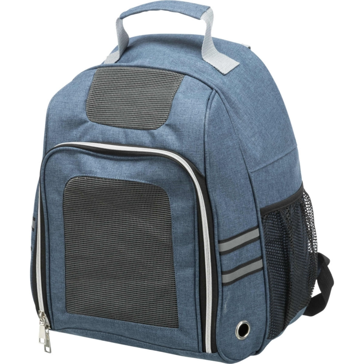 TRIXIE Dan, rucsac transport câini și pisici, XS-S(max. 6kg), poliester, deschidere frontală, cu curea de umăr, albastru, 36 x 44 x 26 cm - poza 1