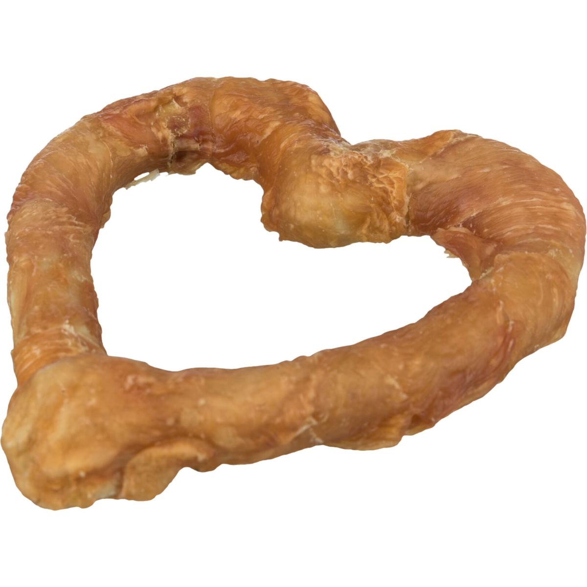 TRIXIE Dentafun Heart, XS-XL, Pui, punguță recompense fără cereale câini, 125g - poza 1