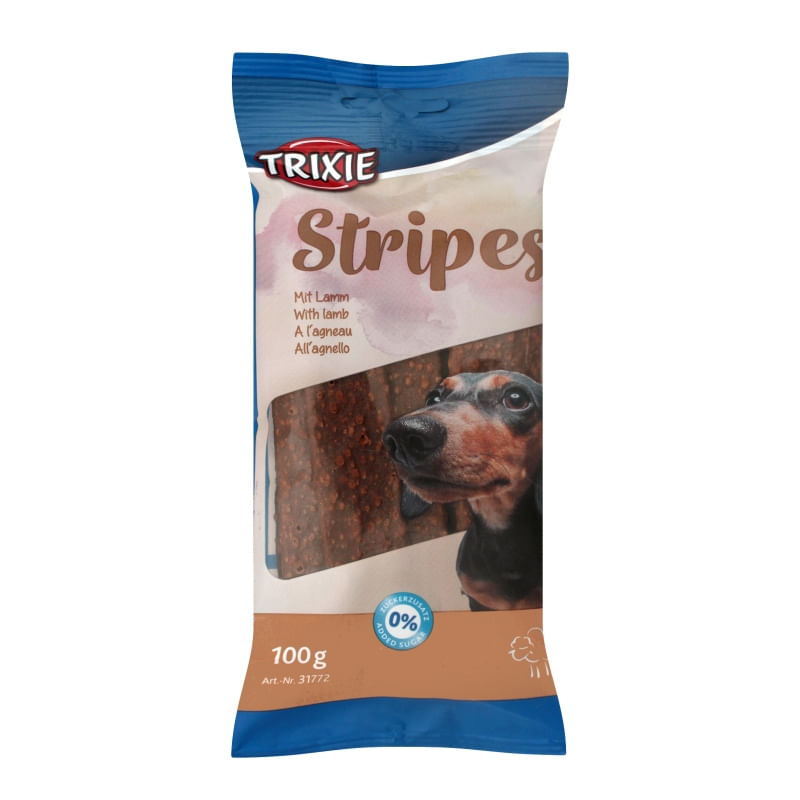 Trixie Fasii Plate cu Miel, 100 g, 10 bucati - poza 2