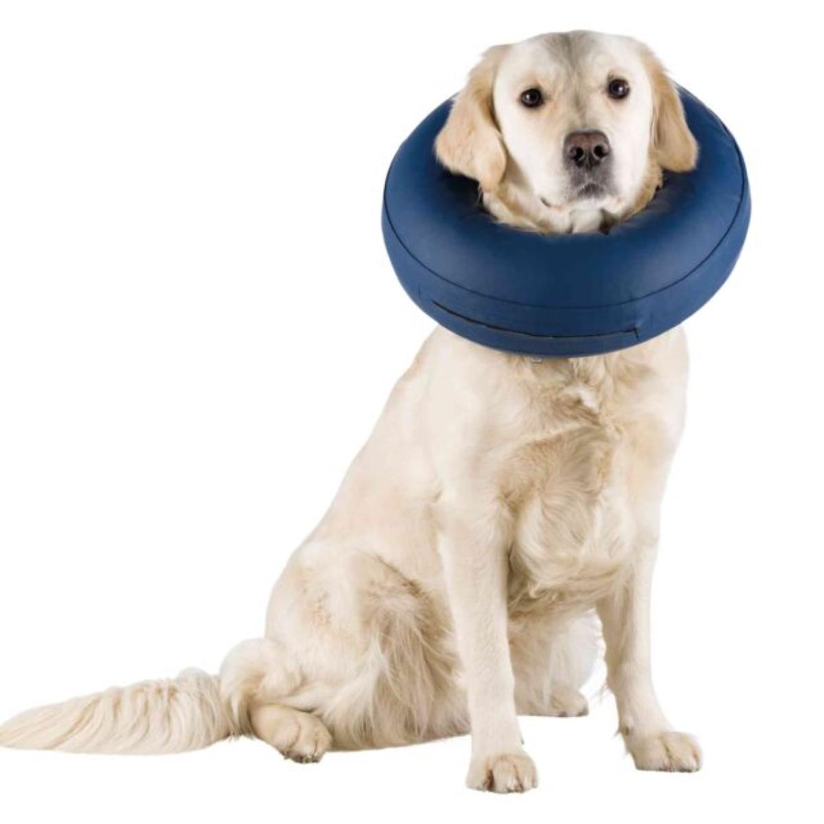 TRIXIE, guler protector câini, gonflabil, poliuretan TRIXIE, M-L, guler protector câini, gonflabil, poliuretan, 45-57cm - poza 3