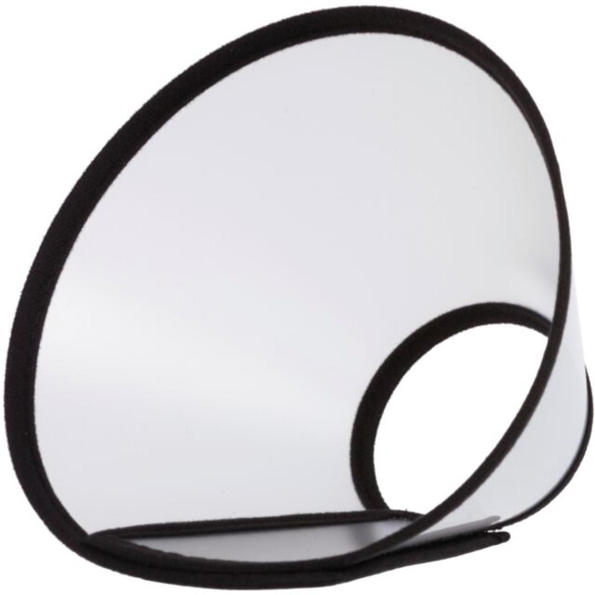 TRIXIE, guler protector câini și pisici, cu inchidere velcro, plastic TRIXIE, L, guler protector câini, cu inchidere velcro, plastic, 36-43x18cm - poza 2