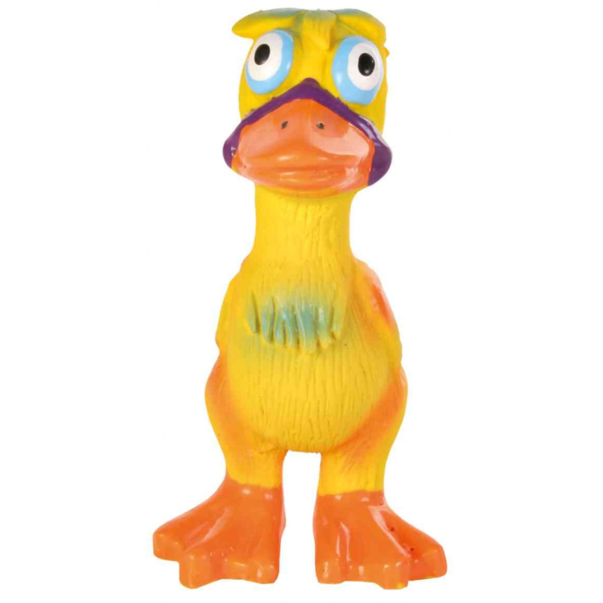 Trixie, jucărie animale câini, cu sunet, latex, 11cm, multicolor - poza 1
