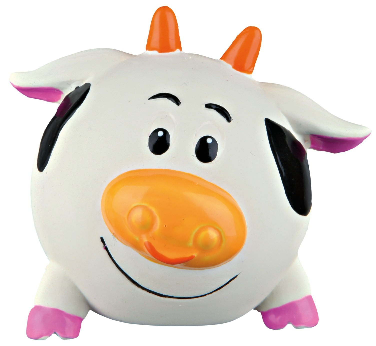 Trixie, jucărie animale câini, cu sunet, latex, 6cm, multicolor - poza 2