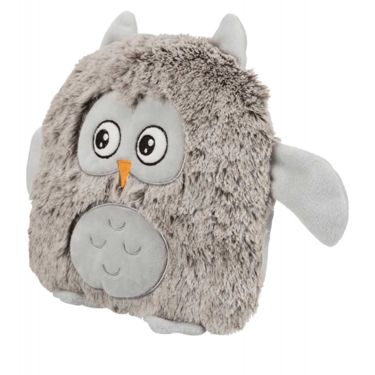 Trixie, jucărie bufniță câini, cu sunet, pluș, 26cm, multicolor - poza 1