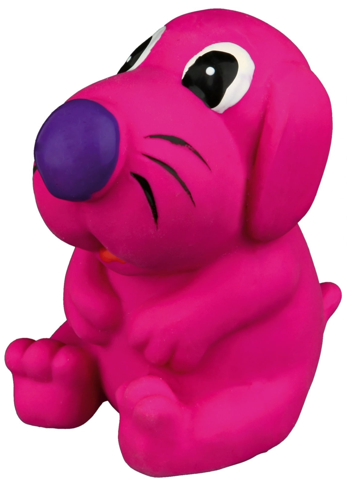 Trixie, jucărie cățel câini, cu sunet, latex, 8cm, multicolor - poza 5