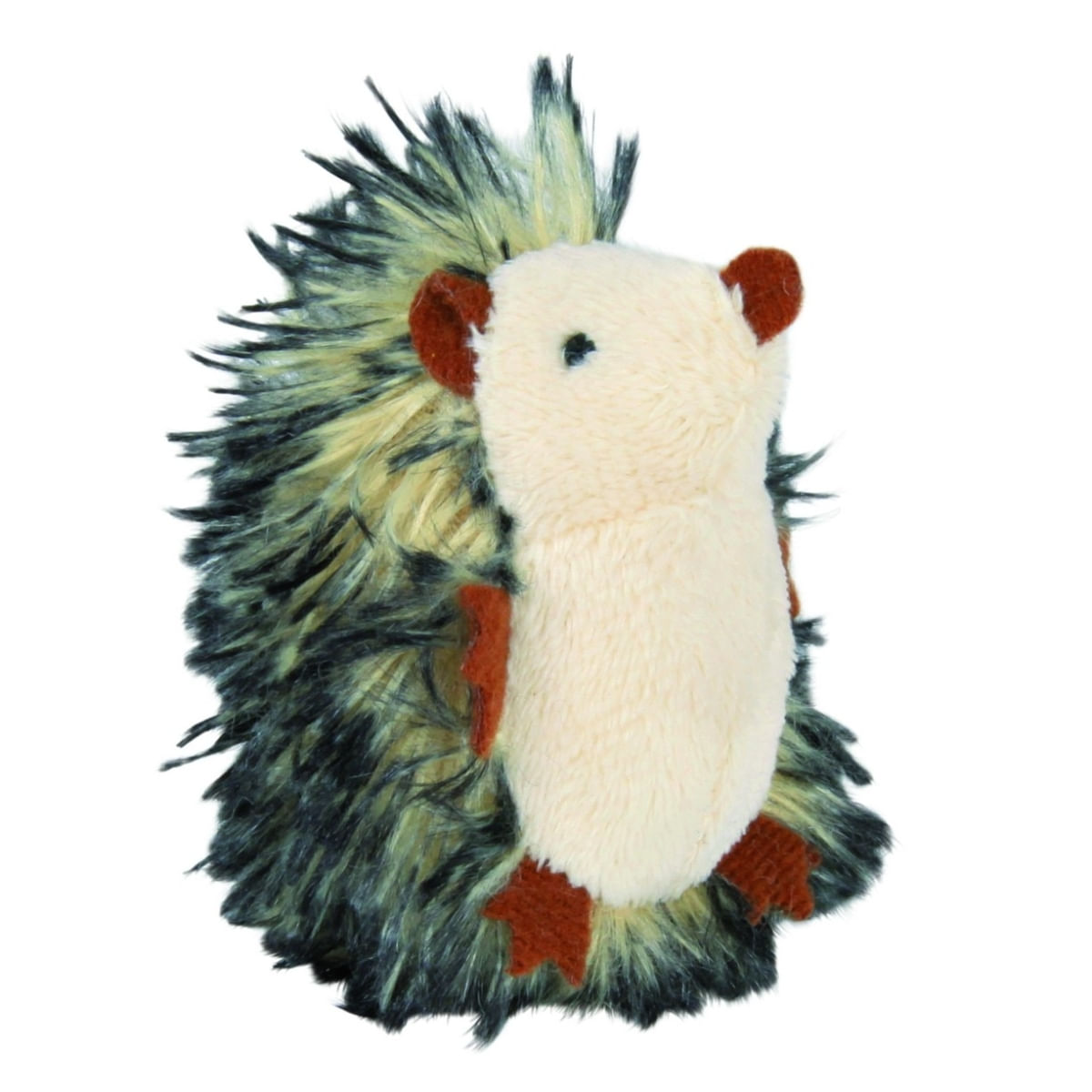 Trixie, jucărie catnip arici, pisici, cu sunet, pluș, multicolor, 8cm - poza 1