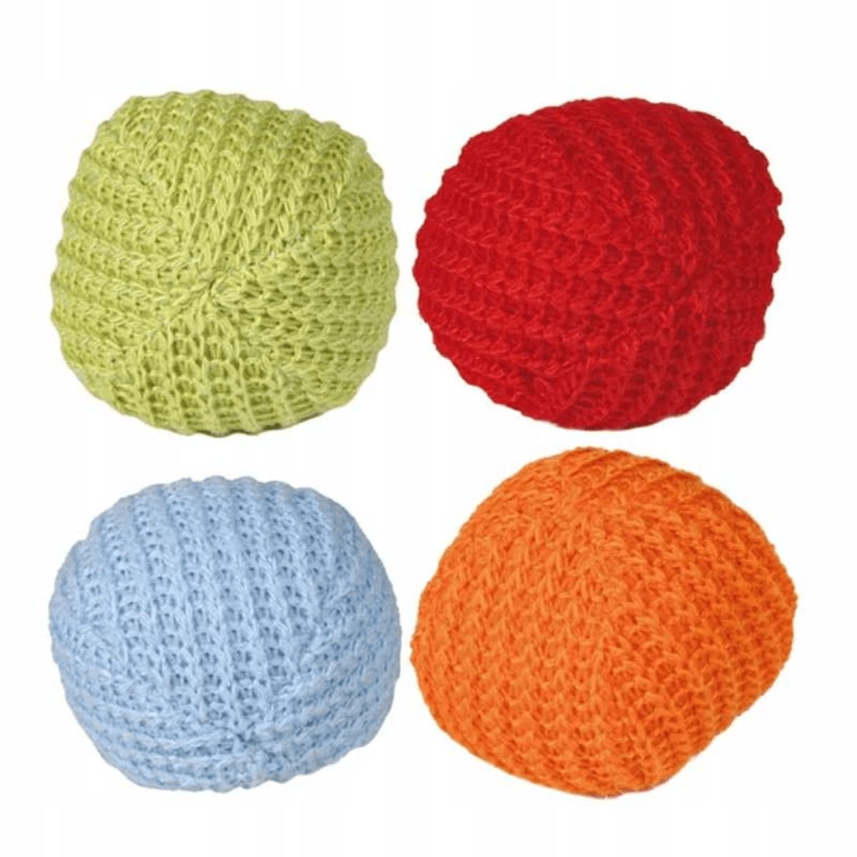 Trixie, jucărie catnip minge, pisici, poliester, multicolor, 4.5cm, 2 buc - poza 1