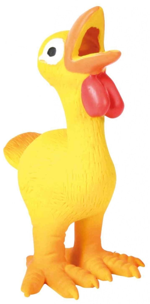 Trixie, jucărie cocos câini, cu sunet, latex, 14cm, multicolor - poza 2