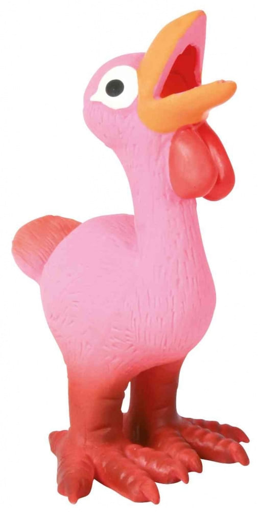 Trixie, jucărie cocos câini, cu sunet, latex, 14cm, multicolor - poza 3