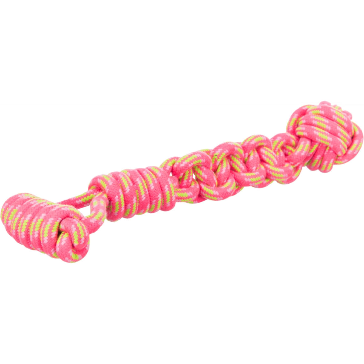 Trixie, jucărie franghie cu minge câini, 8/38cm, multicolor - poza 1