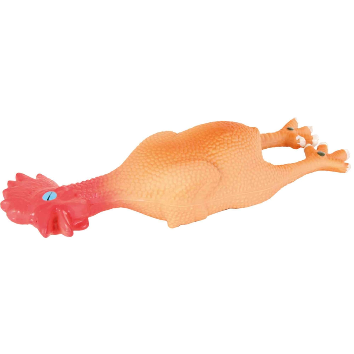 Trixie, jucărie găină câini, cu sunet, latex, 25cm, multicolor - poza 1