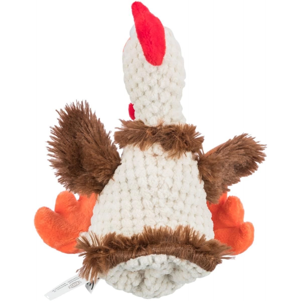 Trixie, jucărie găină câini, cu sunet, pluș, 22cm, multicolor - poza 2