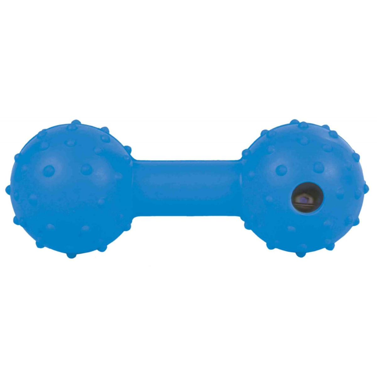 TRIXIE, jucărie ganteră cu clopotel câini, cauciuc, 12.5cm, multicolor - poza 1