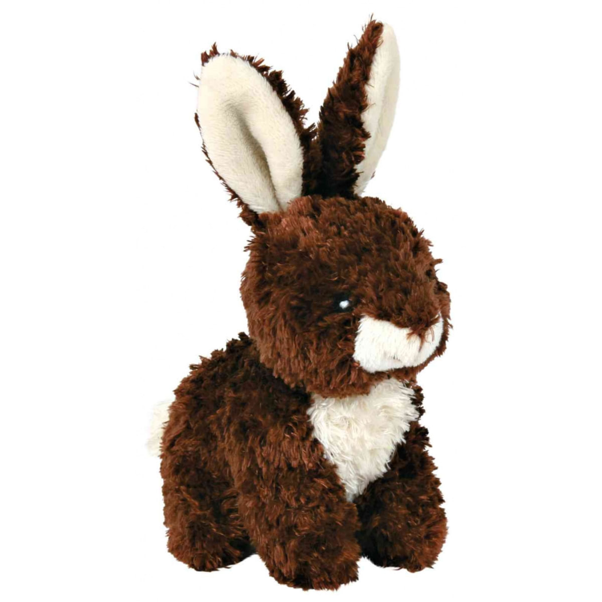 Trixie, jucărie iepuraș câini, cu sunet, pluș, 15cm, multicolor - poza 2