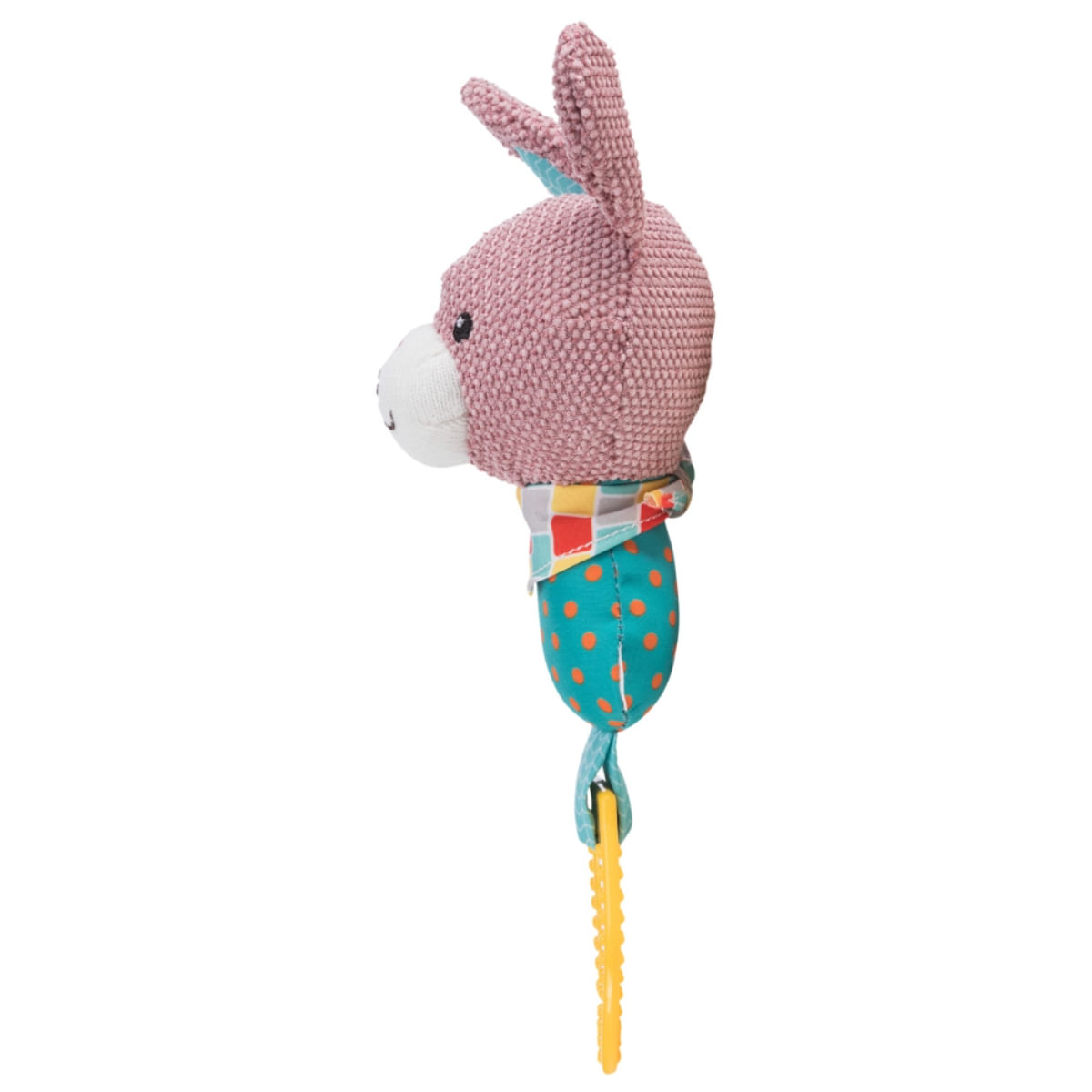 Trixie, jucărie iepuraș câini junior, cu sunet, pluș, 23cm, multicolor - poza 1