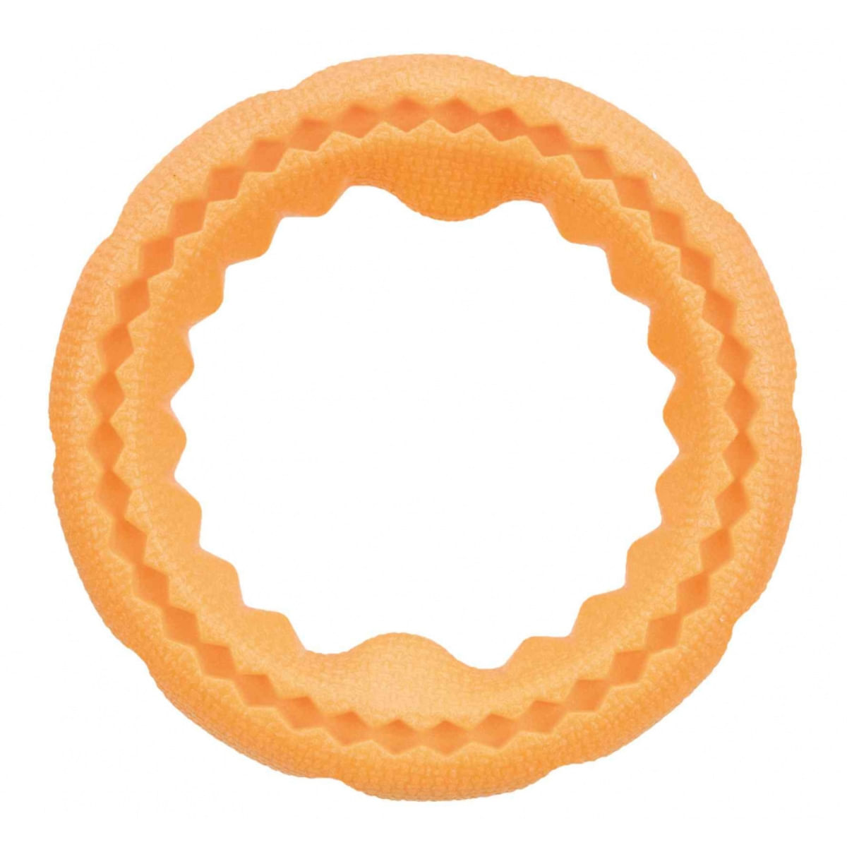 Trixie, jucărie inel plutitor câini, cauciuc, 11cm, multicolor - poza 1