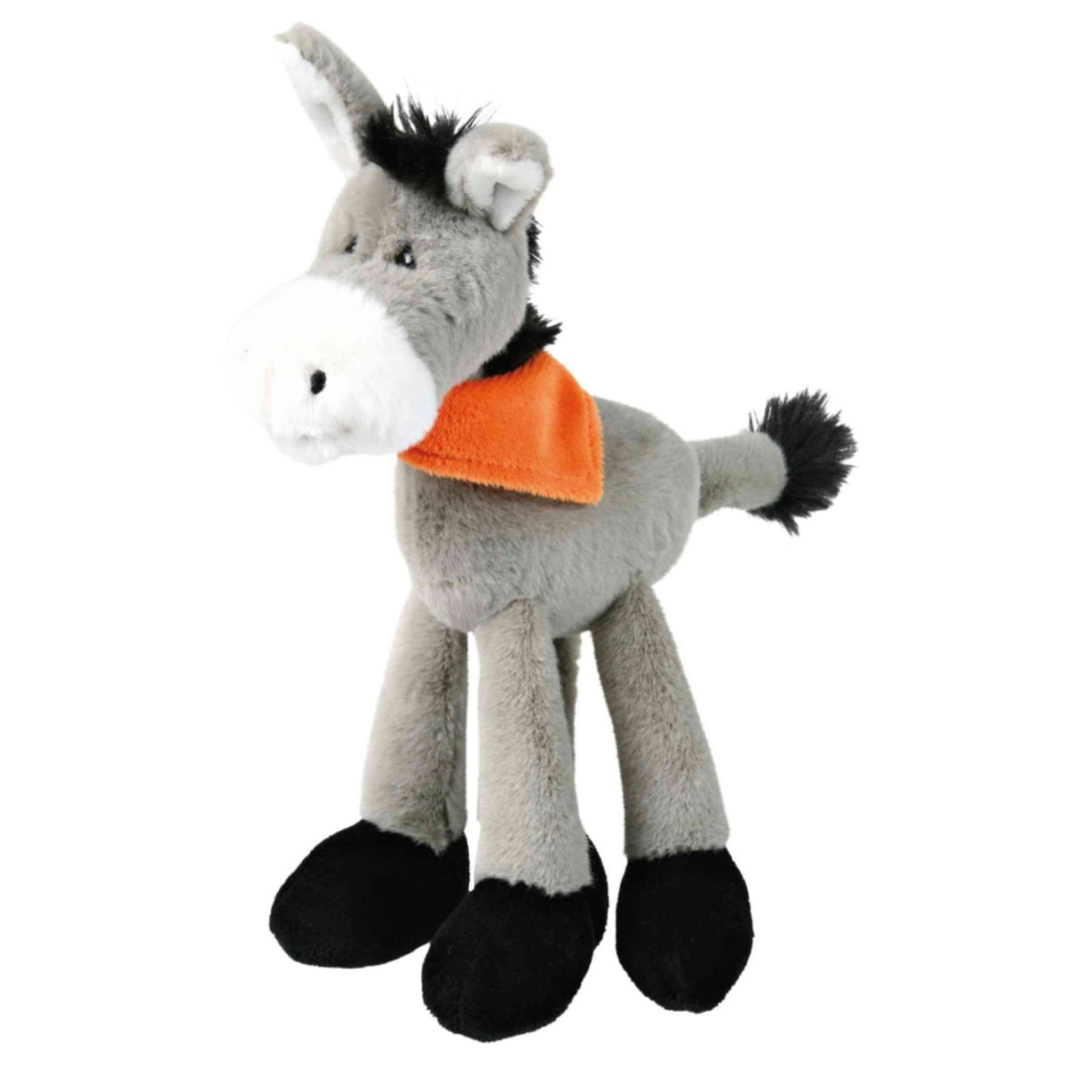 Trixie, jucărie măgar câini, cu sunet, pluș, 24cm, multicolor - poza 1