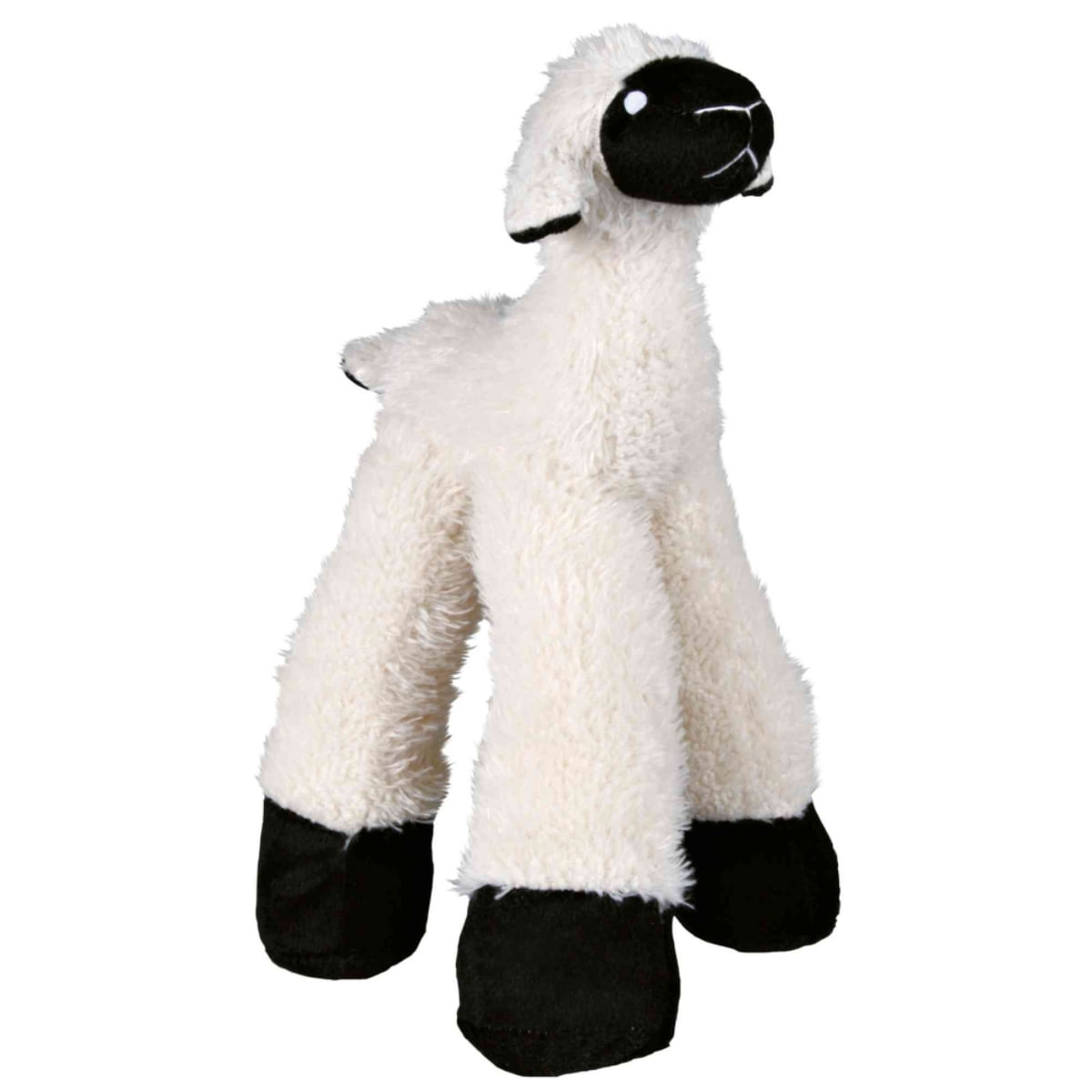 Trixie, jucărie miel cu picioare lungi câini, cu sunet, pluș, 30cm, multicolor - poza 2