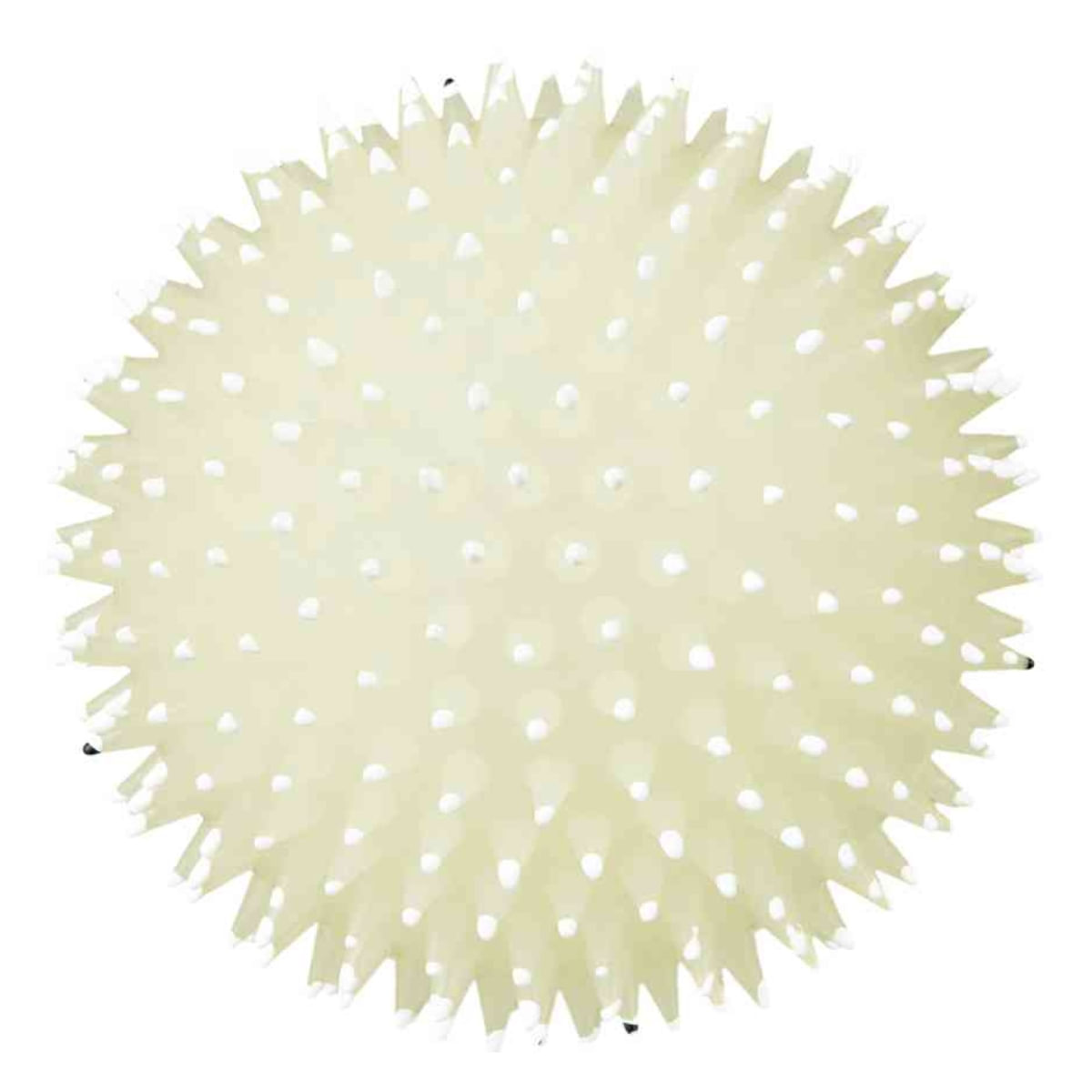 Trixie, jucărie minge arici fosforescentă câini, cu sunet, vinil, 10cm, multicolor - poza 1
