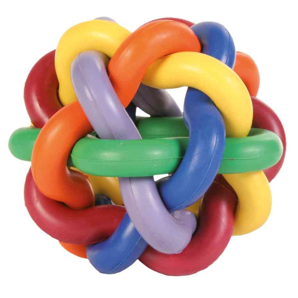 TRIXIE, jucărie minge câini, cauciuc, 10cm, multicolor - poza 1