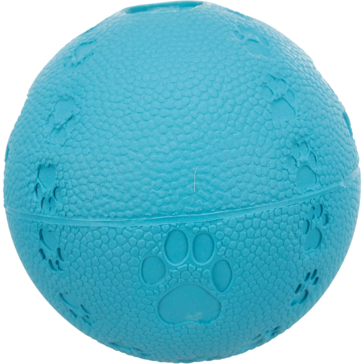 Trixie, jucărie minge câini, cu sunet, cauciuc natural Trixie, jucărie mingie câini, cu sunet, cauciuc natural, 6cm, multicolor - poza 1