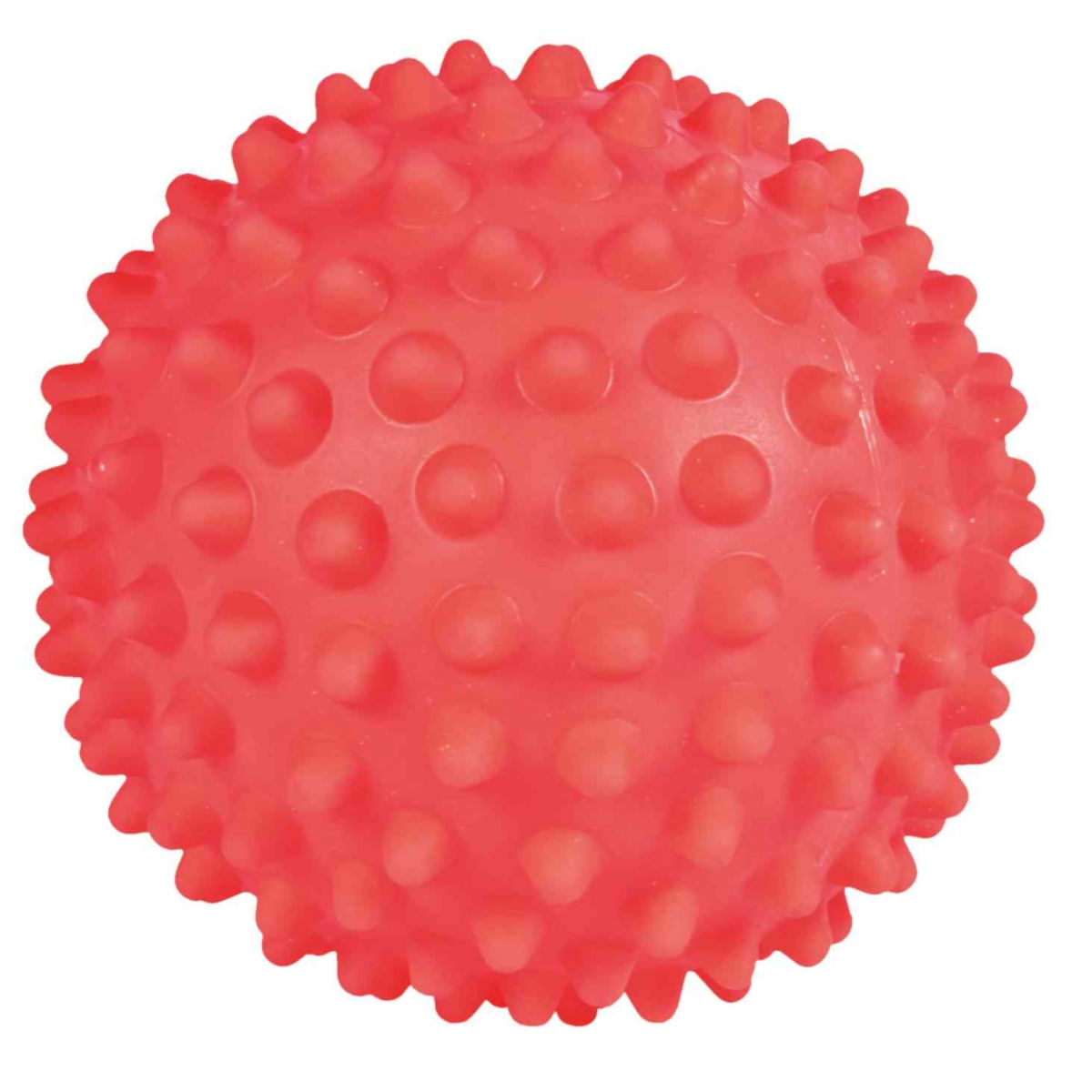 TRIXIE, jucărie minge cu țepi câini, vinil, 16cm, multicolor - poza 1
