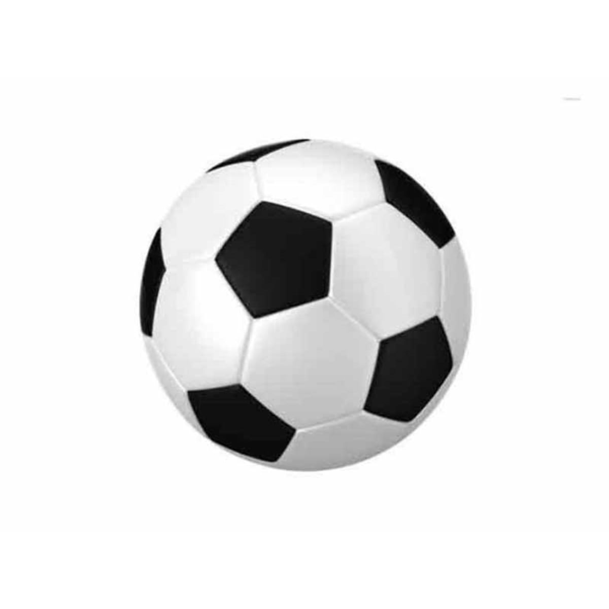 Trixie, jucărie minge fotbal câini, cu sunet, Vinil, 10cm, multicolor - poza 1