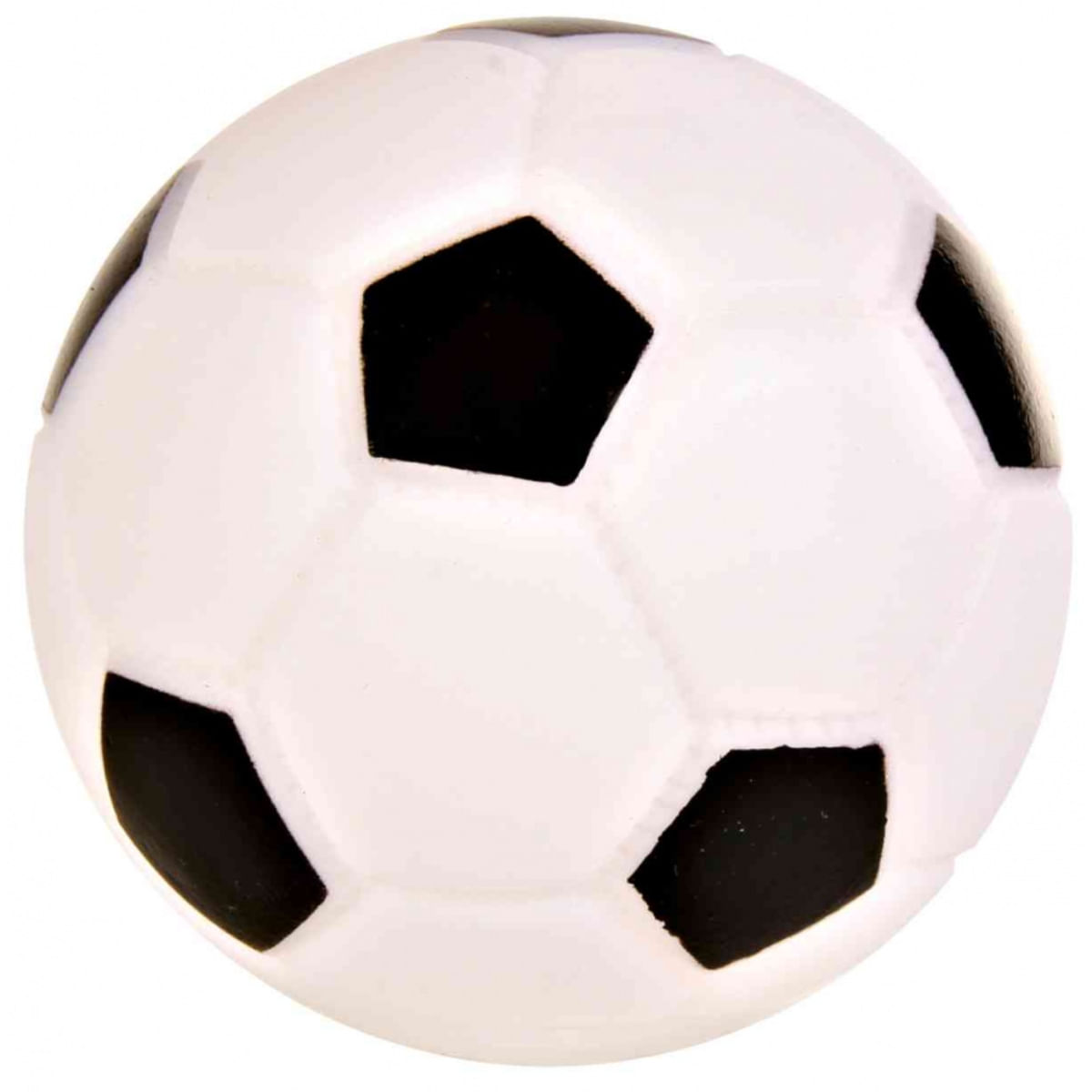 Trixie, jucărie minge fotbal câini, cu sunet, Vinil, 8cm, multicolor - poza 1