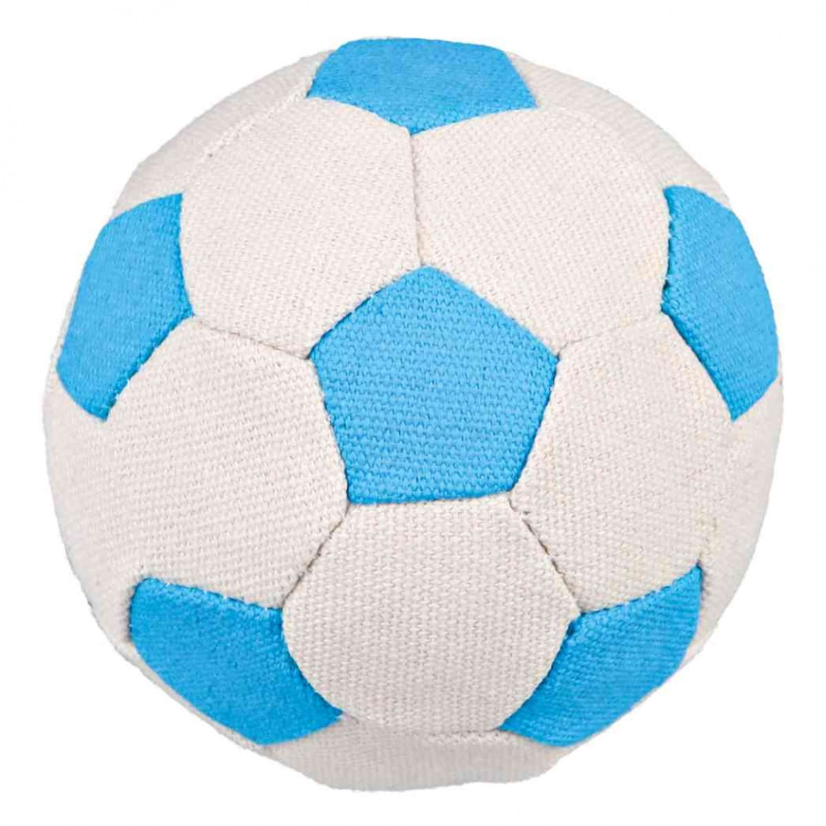 Trixie, jucărie minge moale câini, pânză, 12cm, multicolor - poza 1