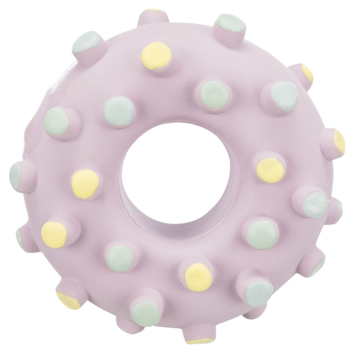 Trixie, jucărie mini-ring câini, latex, 8cm, multicolor - poza 1