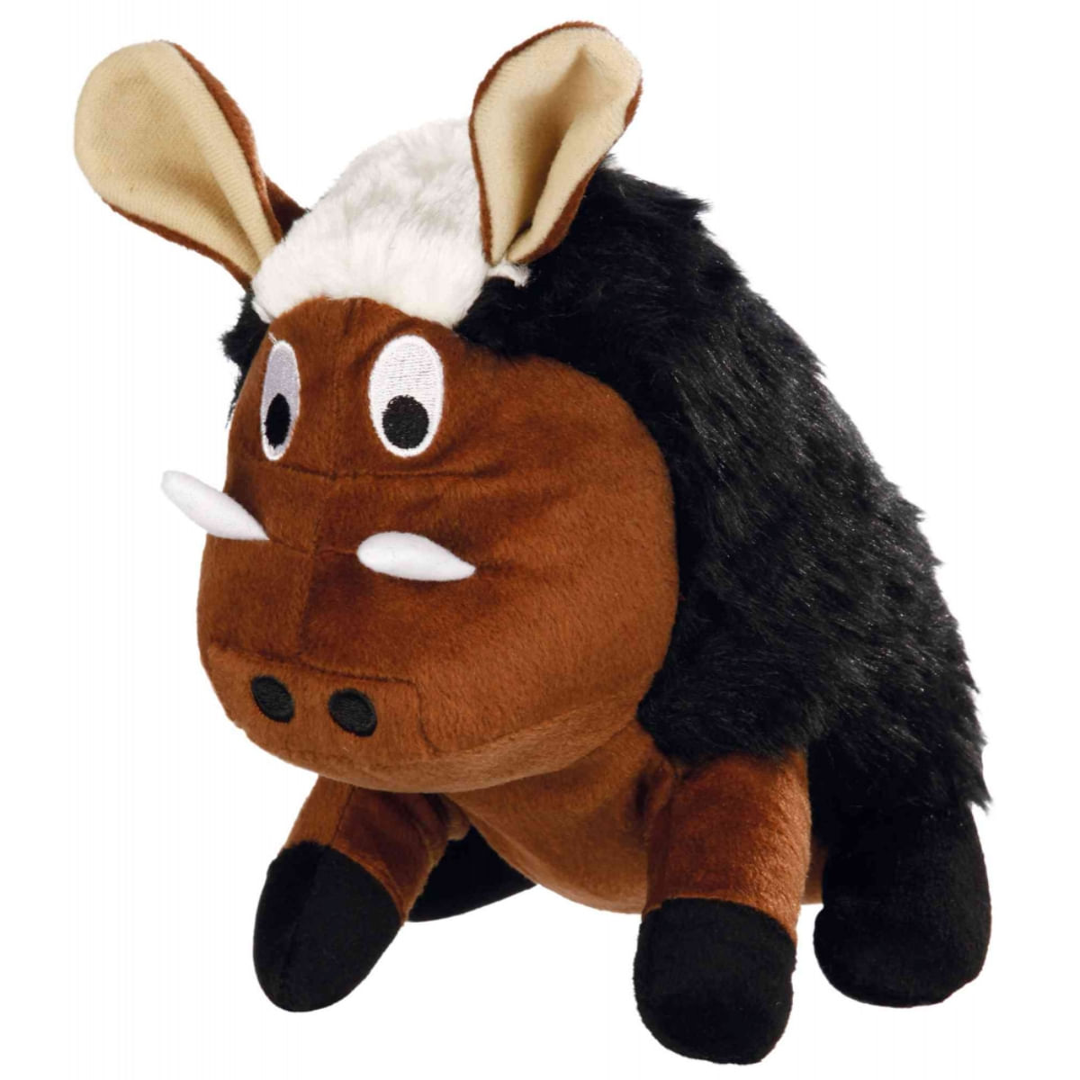 Trixie, jucărie mistreț câini, cu sunet original, pluș, 25cm, multicolor - poza 1