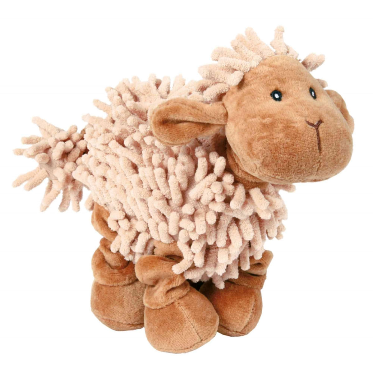 Trixie, jucărie oaie câini, cu sunet, pluș, 21cm, multicolor - poza 2
