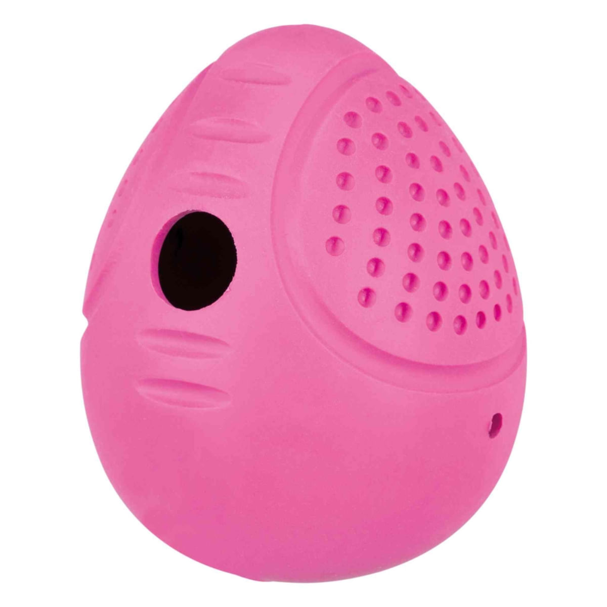 Trixie, jucărie ou câini, cauciuc natural, 8cm, multicolor - poza 1