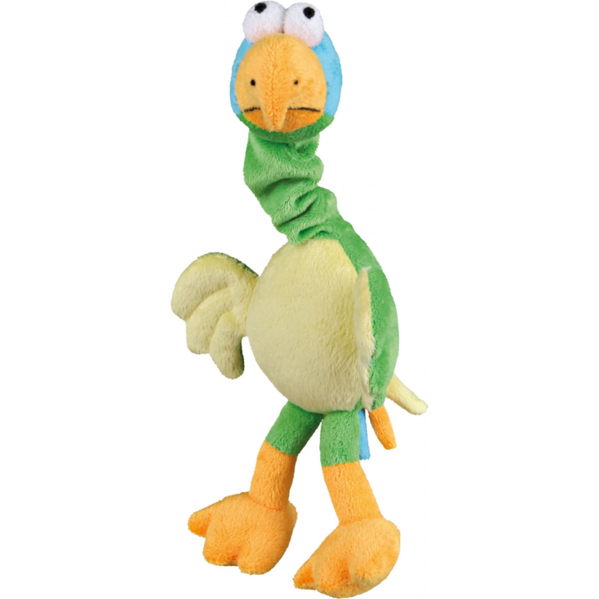 Trixie, jucărie pasăre câini, cu voce, pluș, 30cm, multicolor - poza 2