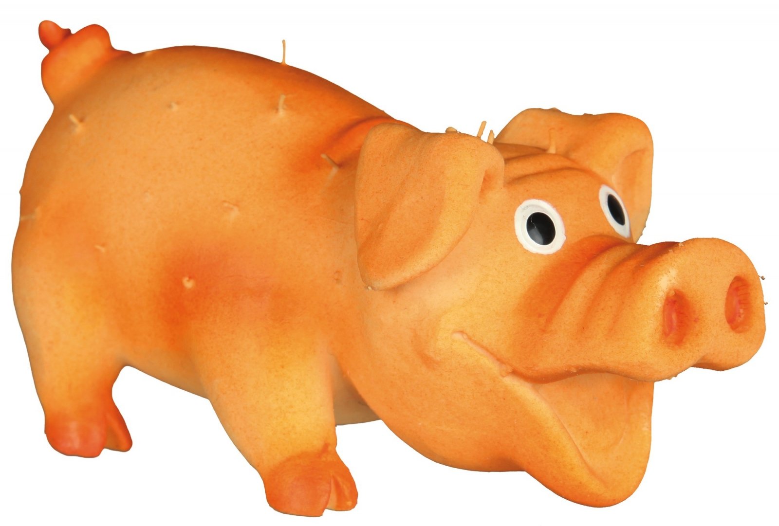 Trixie, jucărie porc cu țepi câini, cu sunet, latex, 10cm, multicolor - poza 1