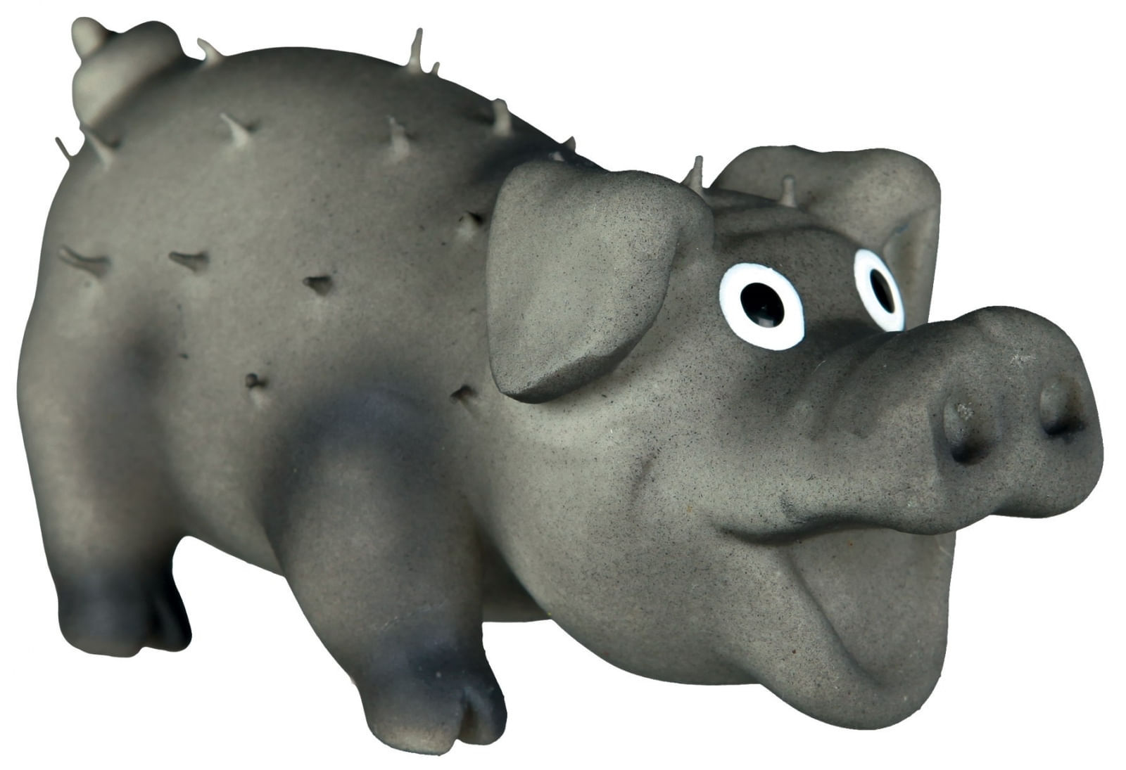 Trixie, jucărie porc cu țepi câini, cu sunet, latex, 10cm, multicolor - poza 4