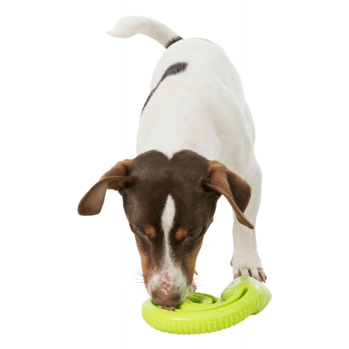 Trixie, jucărie recompensă șarpe câini, cu sunet, cauciuc termoplastic, 18cm, multicolor - poza 2