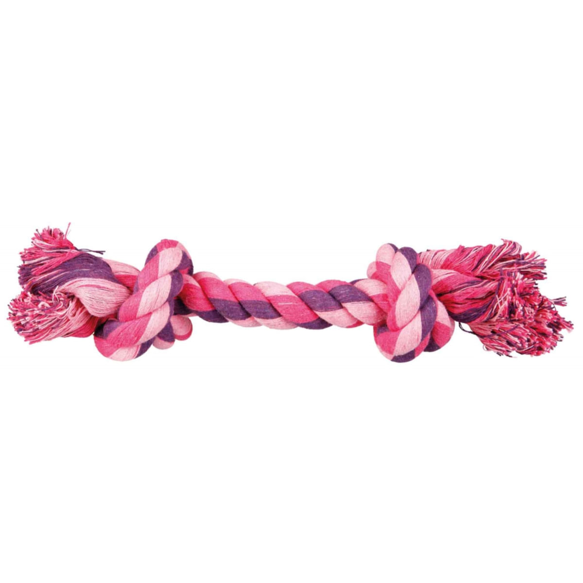TRIXIE, jucărie sfoară cu 2 noduri câini, 28cm, multicolor - poza 2