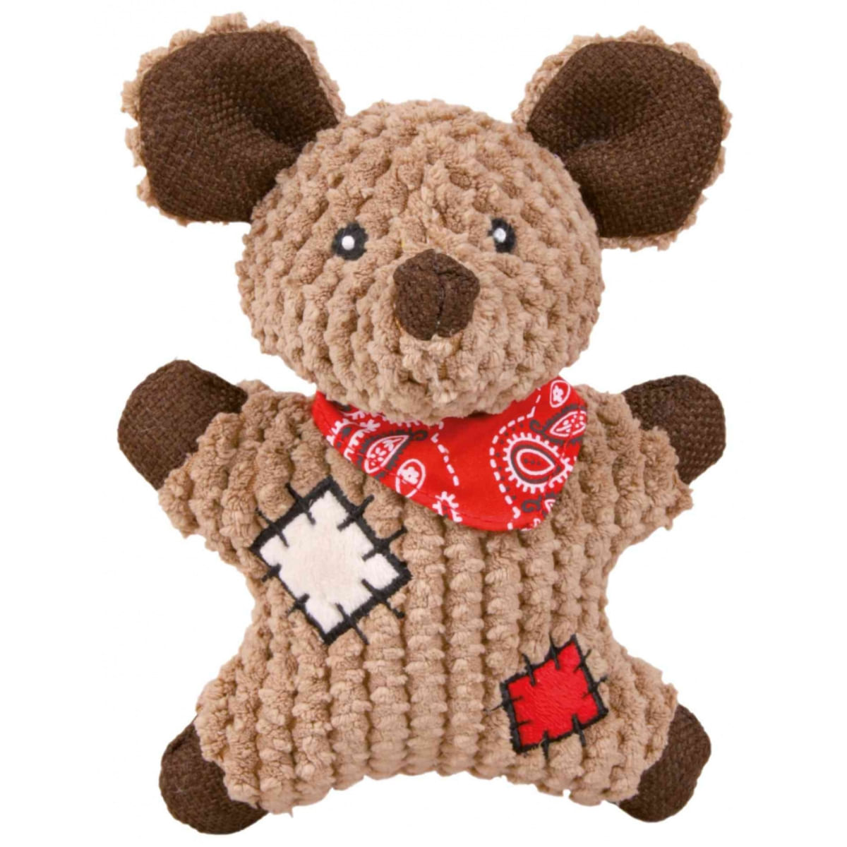 Trixie, jucărie șoarece câini, cu sunet, țesătură, 19cm, multicolor - poza 2