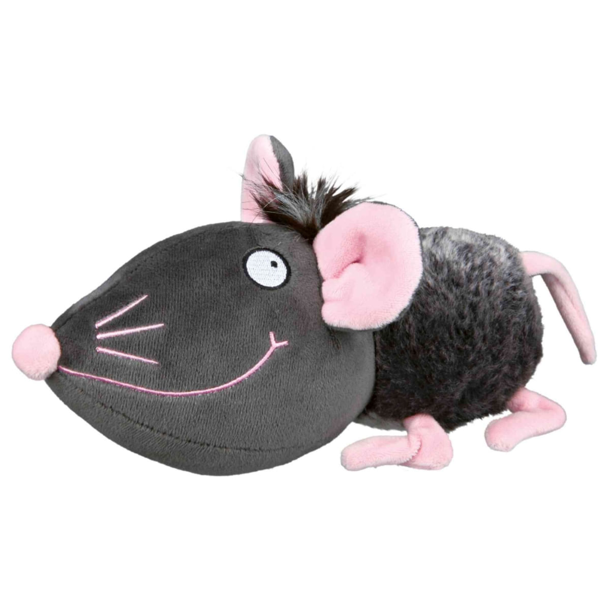 Trixie, jucărie șobolan câini, cu sunet, pluș, 33cm, multicolor - poza 2