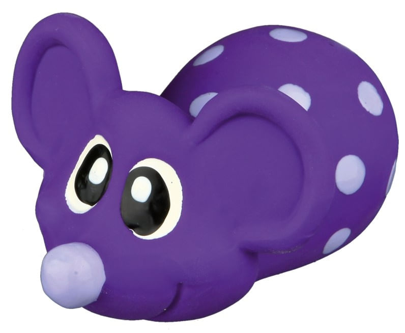 Trixie, jucărie șoricel câini, cu sunet, latex, 8cm, multicolor - poza 4