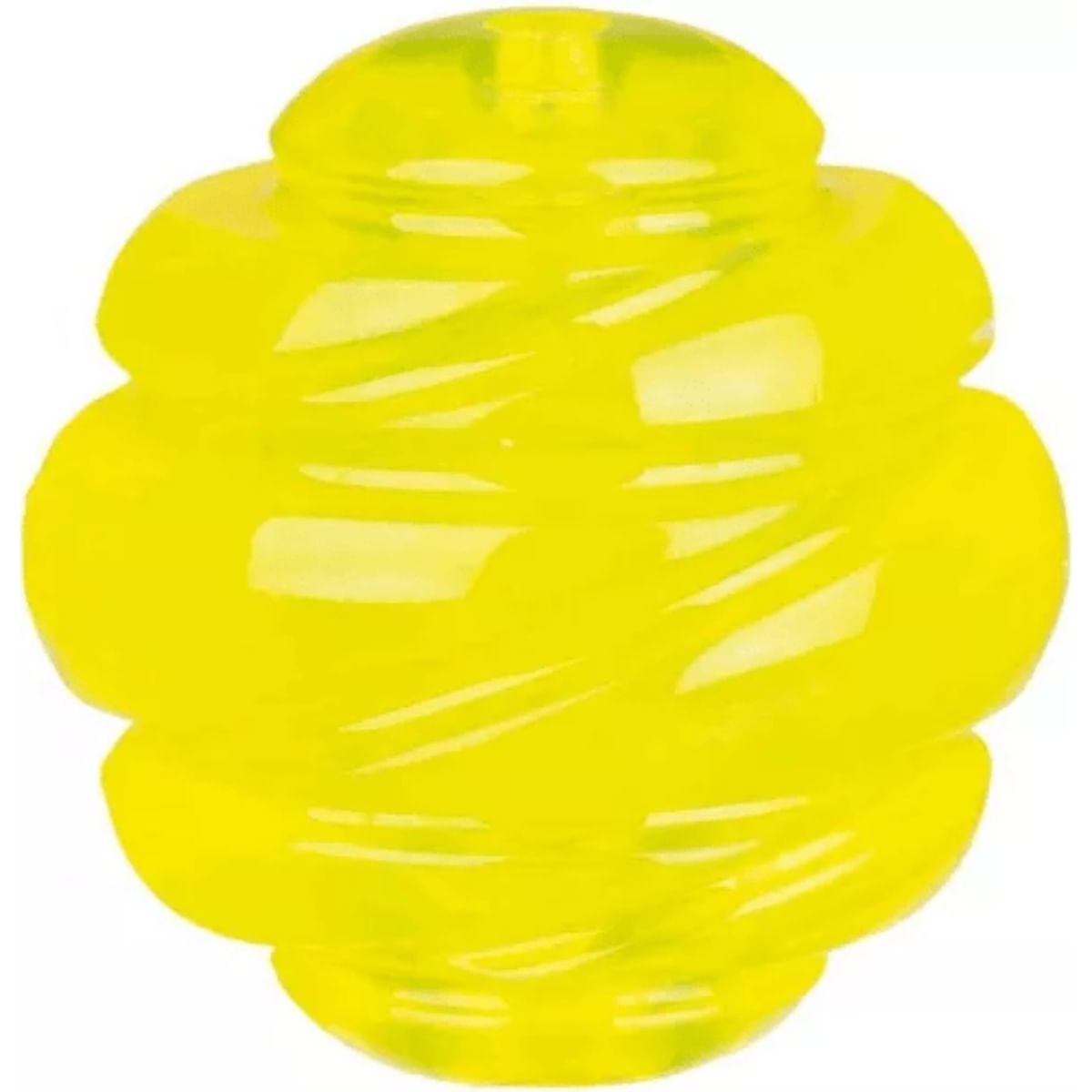 Trixie, jucărie sporting jumper plutitor câini, plastic, 11cm, galben - poza 2